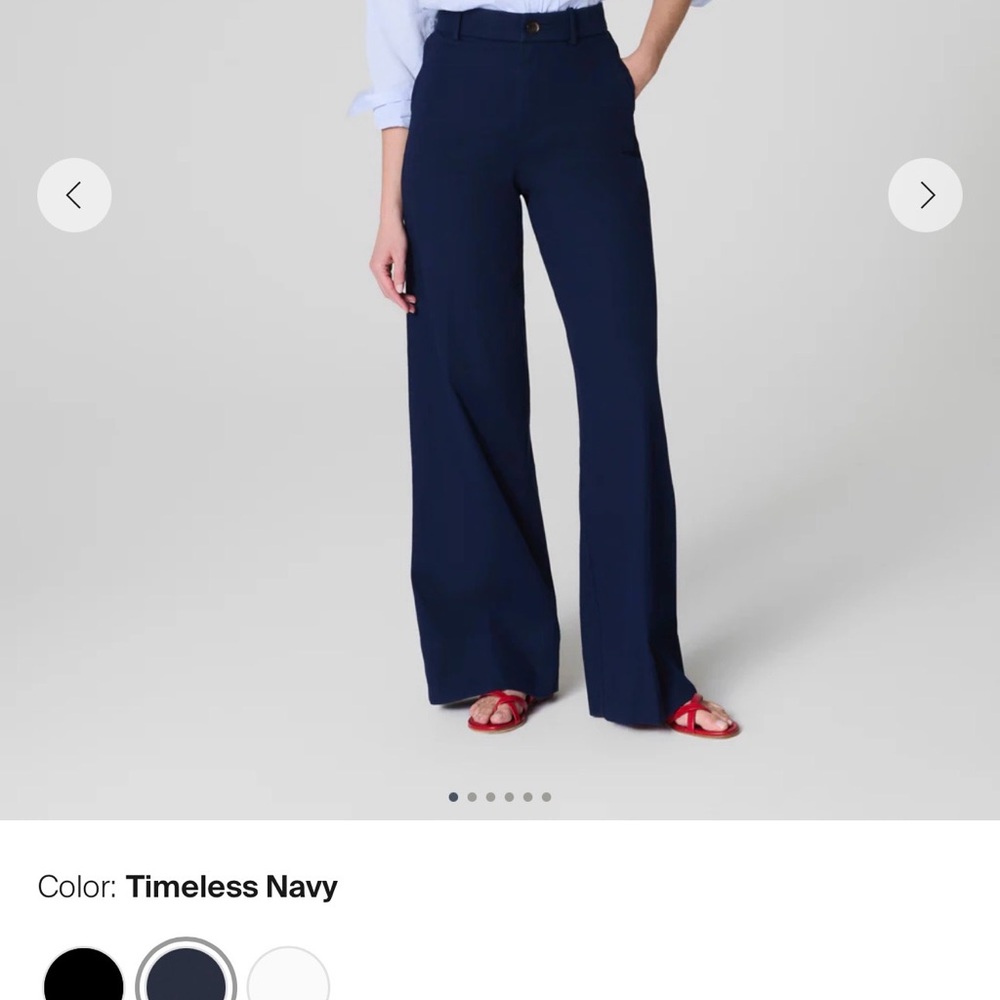 SPANX Dark Blue Trousers, Size XS